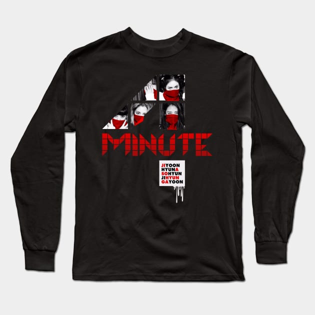 4MINUTE Hate Long Sleeve T-Shirt by skeletonvenus